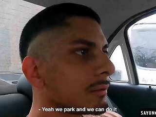 Alexander Rajesh fucks Lorenzo August while getting some fresh air