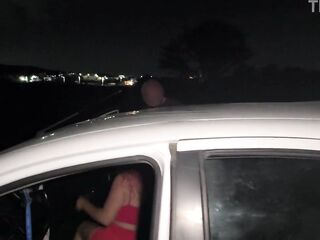 Luluhotwifex - I masturbate a stranger on the street until this chab fills me with cum