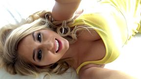 Blonde Babe's Anal Celebration