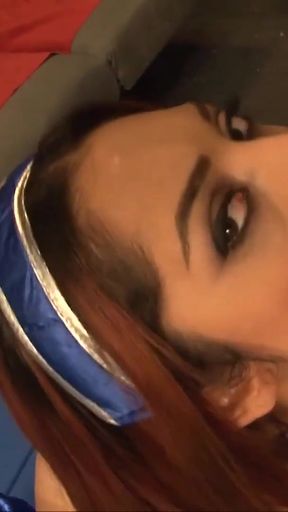 Stunning moment from &quot;Mortal kombat cosplay, hard fuck for fun&quot;