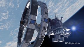Nexus 3 Orbit Meta. 3D Animation Fuck on a Space Station with Sexy Blonde