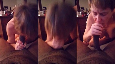 Sexy German Gilf loving this BBC