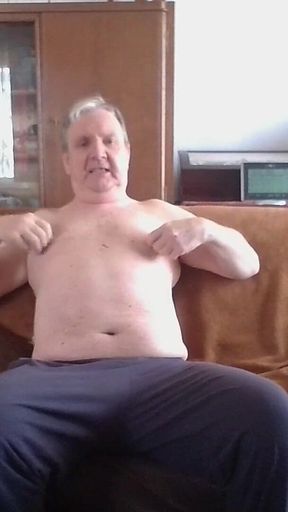 Perverted Chubby Masturbating