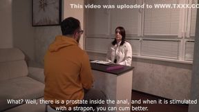 Girl Doctor Cured A Guy With A Prostate Massage