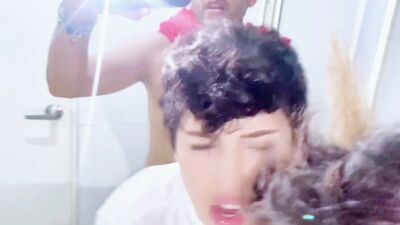 Straight footballer takes off the condom to fuck me bareback and cum inside my cute twink ass