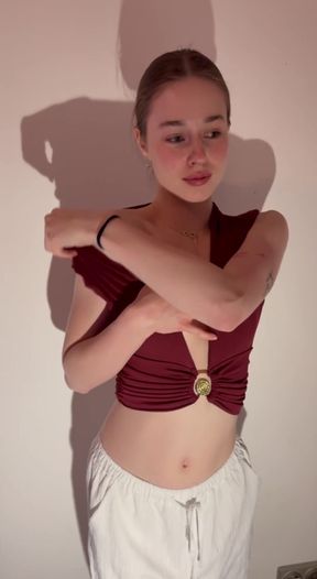 Female Onlyfans Model in Studio