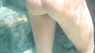 Betzz BURNS for My Dick Sizzling Pool Party Leads to Scorching POV Pound Fest!
