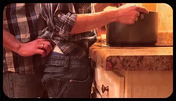 Intense Bareback Threesome with Daddies