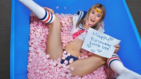 "You've Never Seen a Pussy Before?!" - I'm His Birthday Sex Doll