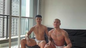 completo lucas ferrari e leonar gomes