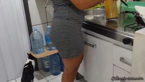 The Beautiful Sarah Rosa Getting Ready to Record Hot Scenes