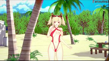 Burnice Bikini POV sex on the beach - Zenless Zone Zero | Full &amp_ Pov version on Sheer &amp_ PTRN: Fantasyking3