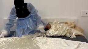 Locked in the wedding dresses