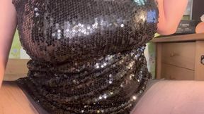 Another teasing in dirty panty and pussy spread for the dirty pervert