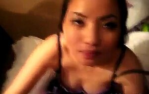 Amatuer Asian Sucks & Gets Huge Cumshot