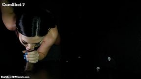 Gloryhole Girl Sucks Huge Load