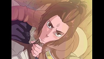 SnK(AoT) - Gabi Braun chupando rica pinga