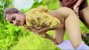 Chhoti Step Sister Treval In Jungle With her Stepbrother, And Fucking In Jungle, Stepsister Fucking So Good