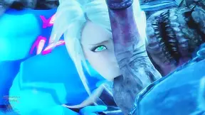 Samus Surrenders to Alien Hunger in Steamy Hentai Encounter