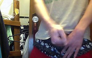 Gay Boy Sagging and Cum