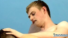 TeachTwinks: Hungry Twinks Aaron Aurora And Freddie White Push Limits In Fiery F