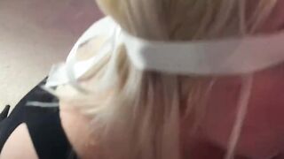 BBW cougar PAWG Vera give stunning blindfolded head