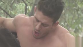 Two delicious hunks have outdoor sex after a good ATV ride