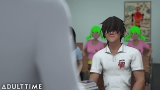 ADULT TIME Hentai Classroom - Sexy Instructor