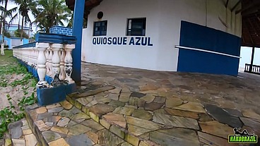 O safado da rola gigante mete na novinha na praia em plena luz do dia - Manoella Fernandes - Joao O Safado