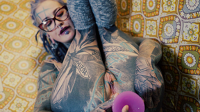 Books and toys drenched during extreme anal gaping and wet