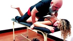 Waxing Client Gets Horny and Has Sex with the Waxer.