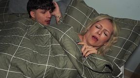 Busty Step Momma in Hotel Room Fuck Fest When No One’s Watching
