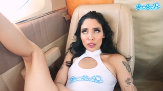 Mile High Club - Horny Latina Gets Fucked On Private Plane