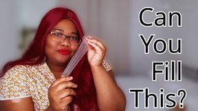 Can You Fill This? - Slutty Fat Wife Taunts Small Penis Husband - Bella Trixxx’s Cuck Humiliation 720p