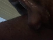 Jerking Off  BBC Whiles Stepmom In The Kitchen