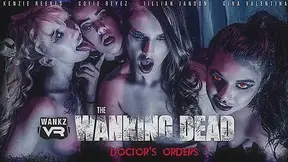 The Wanking Dead: Doctor's Orders Preview - Gina Valentina & Jillian Janson & Kenzie Reeves & Sofie Reyez - WANKZVR