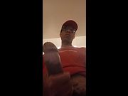 BBC JERKING OFF IN MOVIE THEATER TOILET STALL