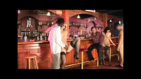 Two Wonderful Vintage MILFs with Nice Tits Fucked and Cummed in Their Mouths by Three Big Cocks