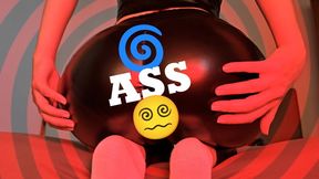 Leather Leggings Ass Control - Obedience Training