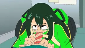 My Hero Academia Froppy Gets Frisky in Steamy Animated Hentai Scene