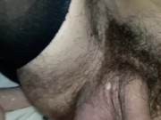 La mujer ve la tele yo me follo el culo