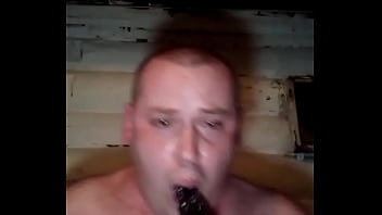 This huge black cock poured me a mouthful of cum! I have to spit out cum to continue swallowing this thick delicious cock!