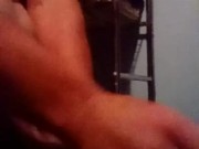 Solo male cumshot