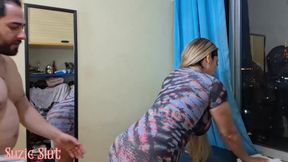 My Mistress's Stepson Fucked My Ass While I Cleaned His House