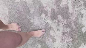 Pés na Areia Quente, Soles Cobertos de Areia | Foot Fetish