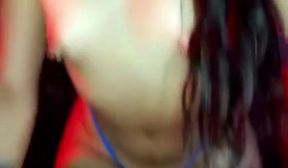 hot naughty latina onlyfans model gets wet on her bed