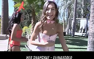 Hot Bunnies Looking For Eggs HER SNAPCHAT ELINAXGOLD