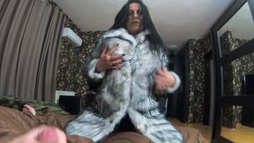 Milfycalla Compilation - Fetish Sex, Blow-jobs and Rough Sex While Wearing Sexy Fur Coats - 5
