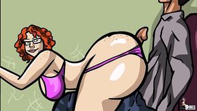 Irish MILF rides hard cock and splashes in creampie