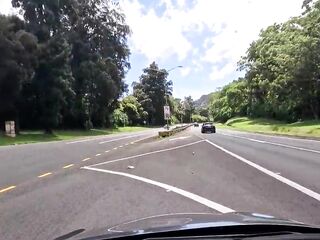 We love road trips -- which are difficult on Oahu, solely 125 miles in circumference. In this movie scene, we drive from the Wind ...